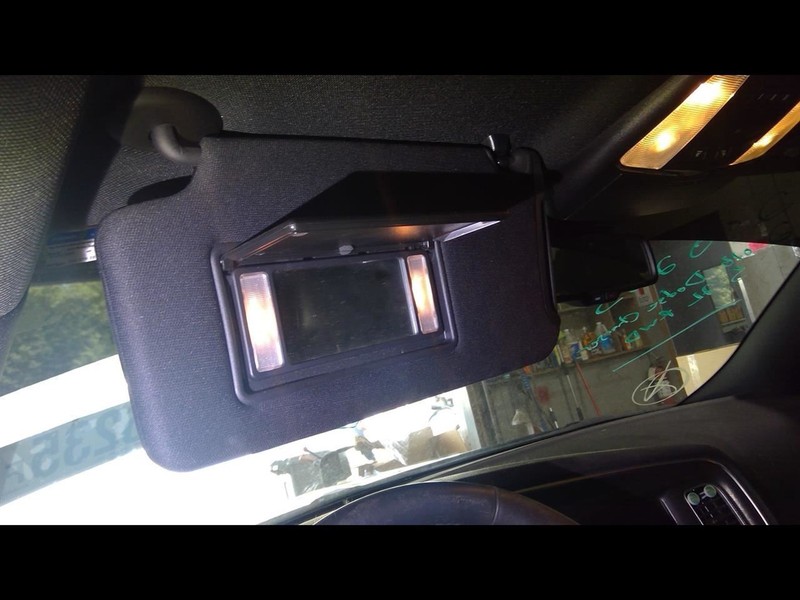 Driver Sun Visor Illuminated Without Sunroof Fits 15-20 CHARGER 1632514