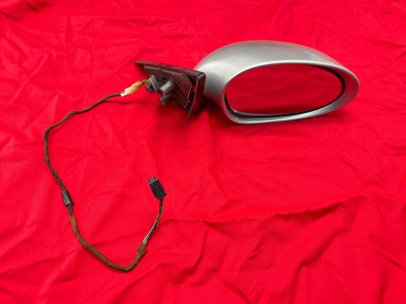 03-08 BMW E85 E86 Z4 Right Side View Door Mirror Glass Assembly Silver OEM✅