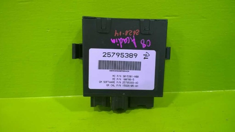 07 08 GMC ACADIA SLT 3.6L AT LIFTGATE DOOR CONTROL MODULE OEM 2628-14