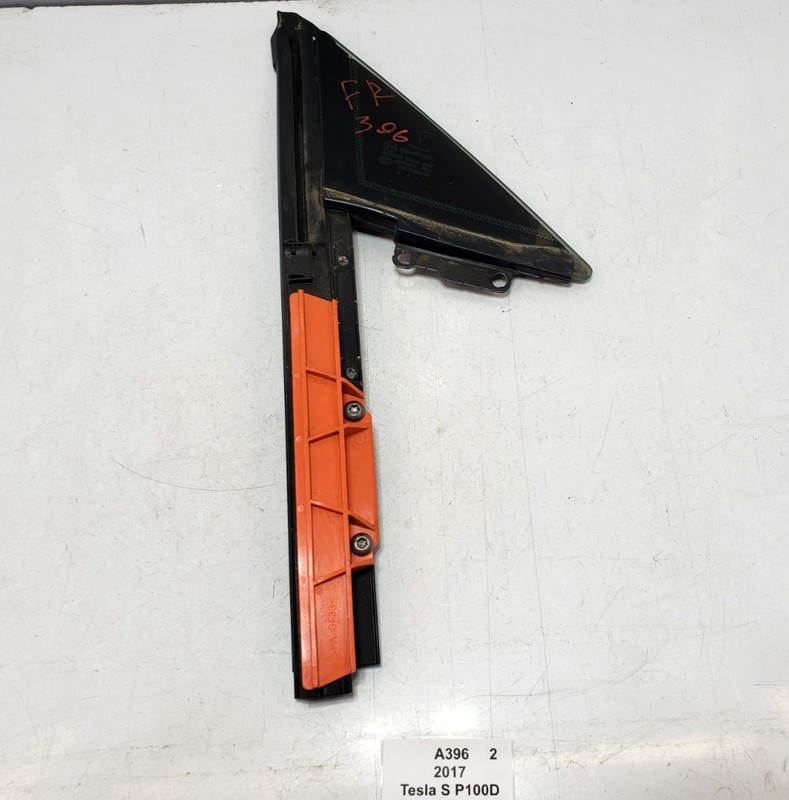 ✅ 12-20 OEM Tesla Model S Front Right Passenger Side Door Window Quarter Glass