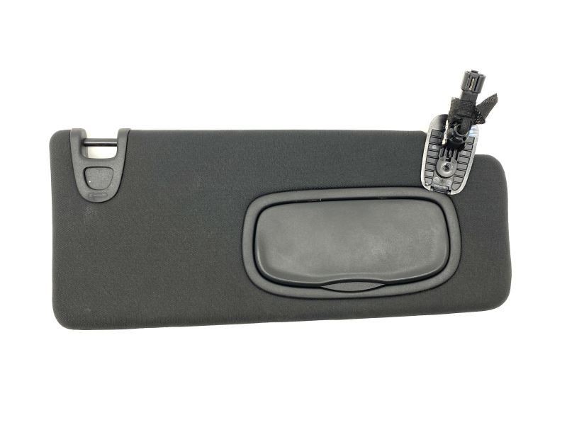 Right Passenger Side Sun Visor Black 5MT88DX9AE Fits 2015 Chrysler 200 81430