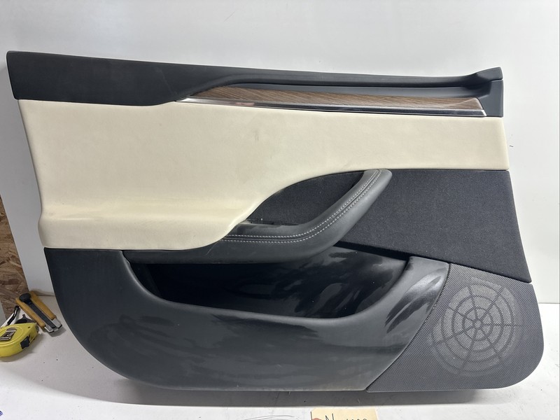 21-23 TESLA MODEL S FRONT LEFT DRIVERS SIDE INTERIOR DOOR PANEL OEM N-4339 C1
