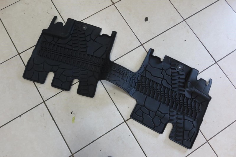2007-2018 Jeep Wrangler JKU 4 Door OEM Rear Seat All-Weather Floor Mat