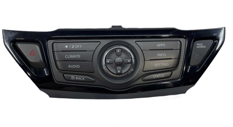 2018-2020 Nissan Pathfinder Radio AC Climate Control Panel 9PJ0A210260 OEM