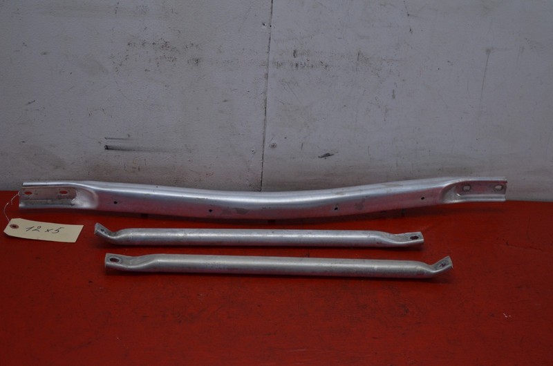 07-13 BMW E70 X5 FRONT RADIATOR SUPPORT TOWER BRACE BRACKET SET OEM