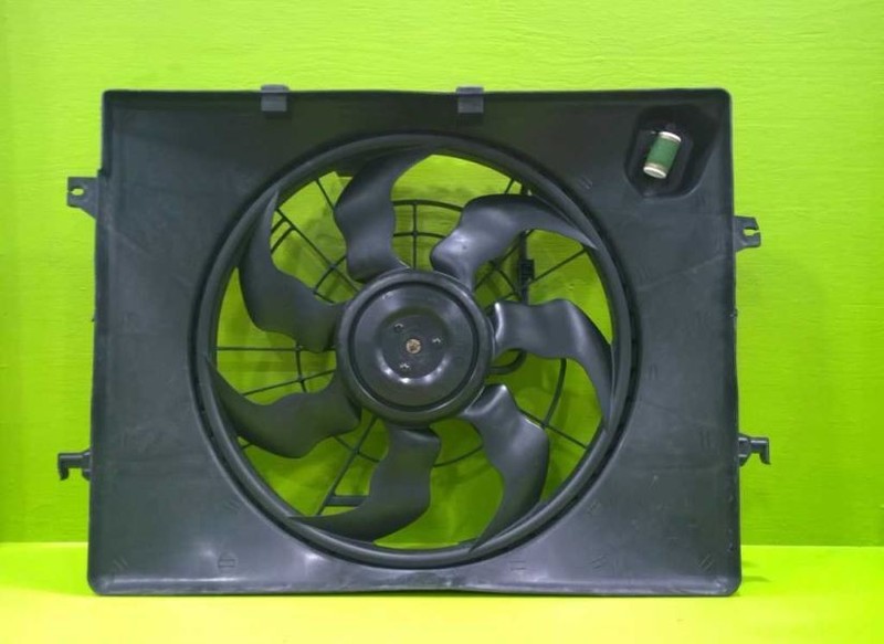 12 13 HYUNDAI SONATA 2.4L AT COOLING FAN ASSEMBLY OEM 2419-76