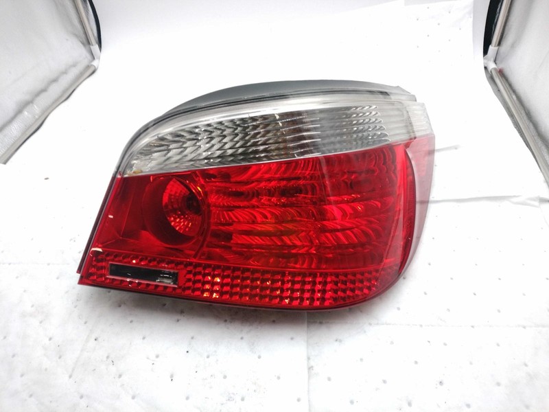 2006 BMW 530i Right Tail Light Assembly Silver OEM Used 110K Miles