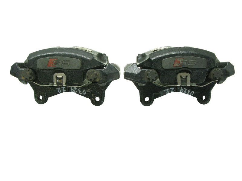 08-12 AUDI 8T S5 FRONT BRAKE CALIPER LEFT DRIVER RIGHT PASSENGER OEM 032922