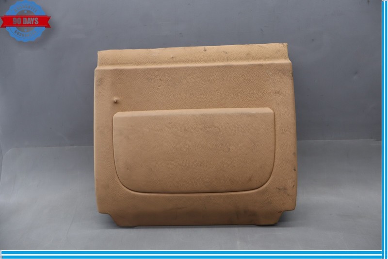 09-12 BMW F01 F02 750Li 750i Front Left Seat Back Cover Trim Panel Brown Oem