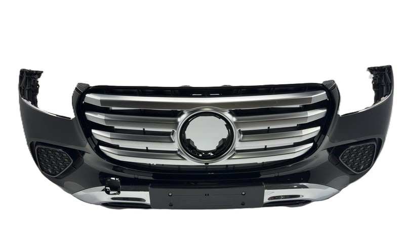 2024 Mercedes Gls Front Bumper Assembly W/ Parking Sensors Chrome Grill Scratch