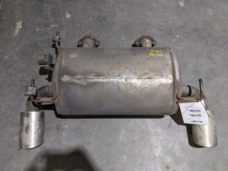 08-13 INFINITI G37 CONVERTIBLE REAR EXHAUST MUFFLER TAIL PIPE1157431