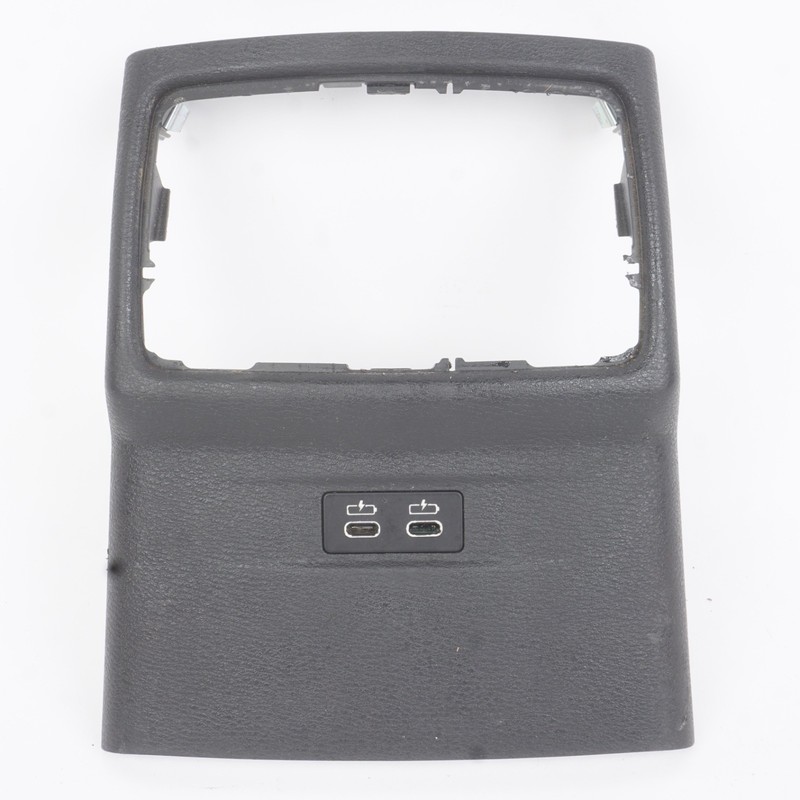 2018 - 2022 BMW X1 Rear Center Console Trim Panel W/USB Port OEM