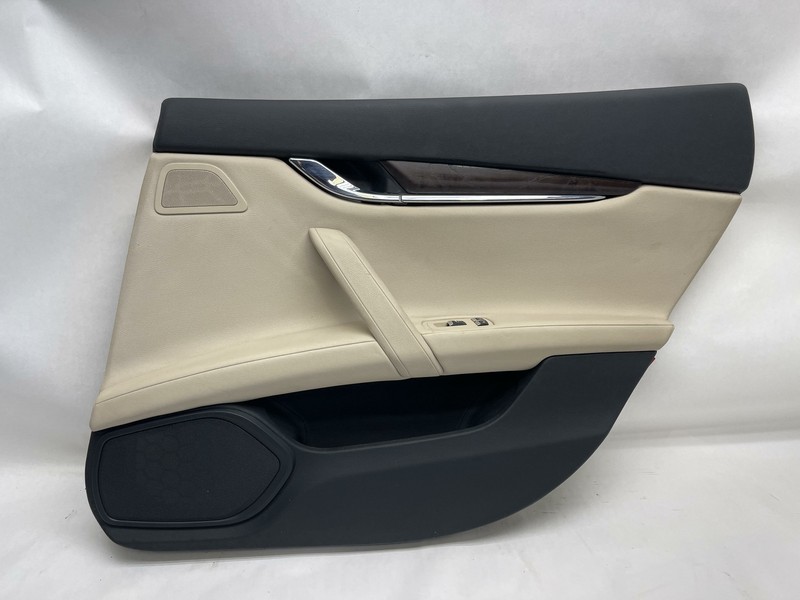 2013-2016 MASERATI QUATTROPORTE REAR PASSENGER SIDE INTERIOR DOOR PANEL TRIM OEM