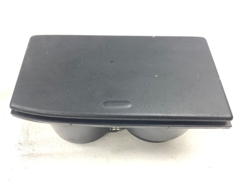 98-02 Accord Center Console Cup Holder Pop Up Lid Black Used OEM