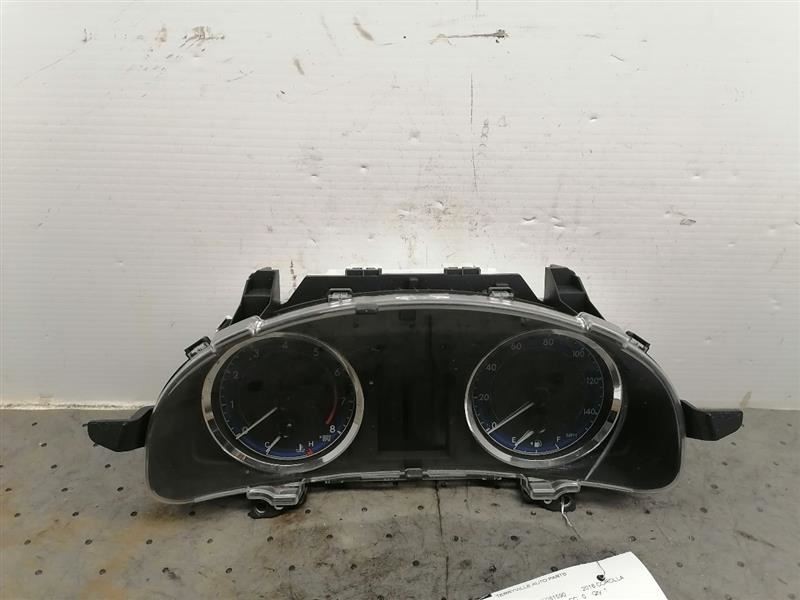 Speedometer Sedan Cluster MPH ID 83800-F2U60 Fits 18-19 COROLLA 1345522