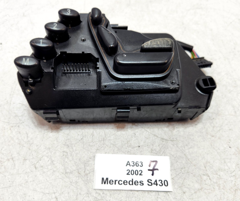 ✅ 2000-2006 OEM Mercedes W220 S430 Front Left Driver Side Seat Switch