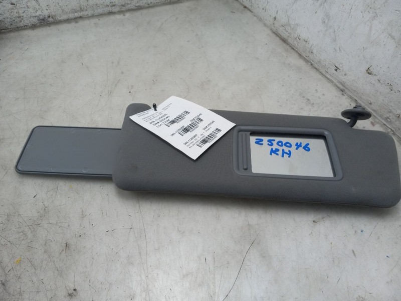 05 06 07 08 09 10 11 TOYOTA TACOMA SR5 PASSENGER RIGHT SUN VISOR GRY-FB13