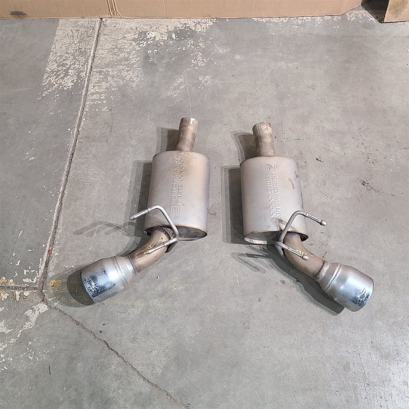 10-13 Camaro SS GMPP Chevrolet Performance Mufflers OEM Upgrade 5th Gen Aa7460