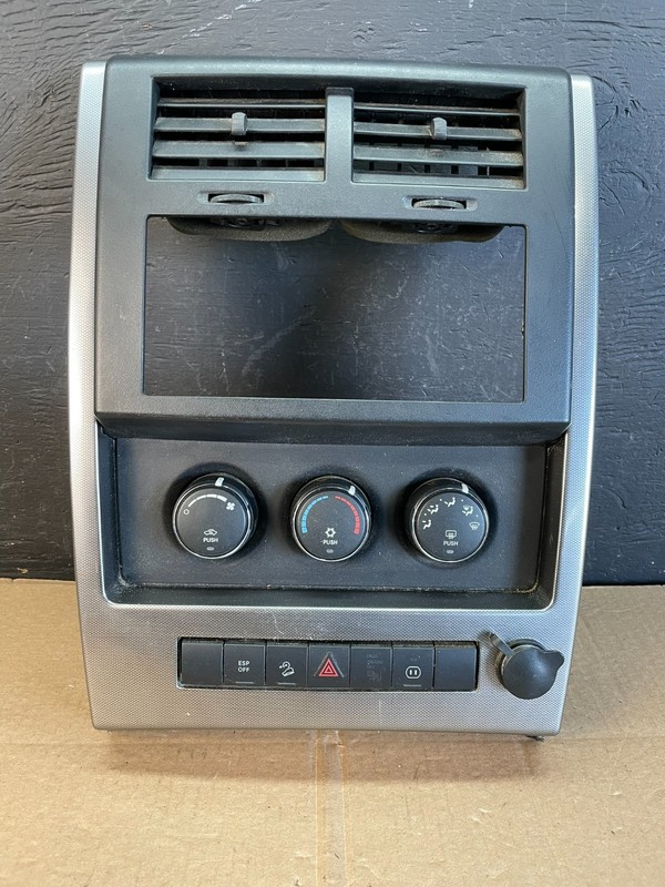 2008 to 2012 Jeep Liberty Dash Climate Temperature Control Radio Bezel AC2289 DG