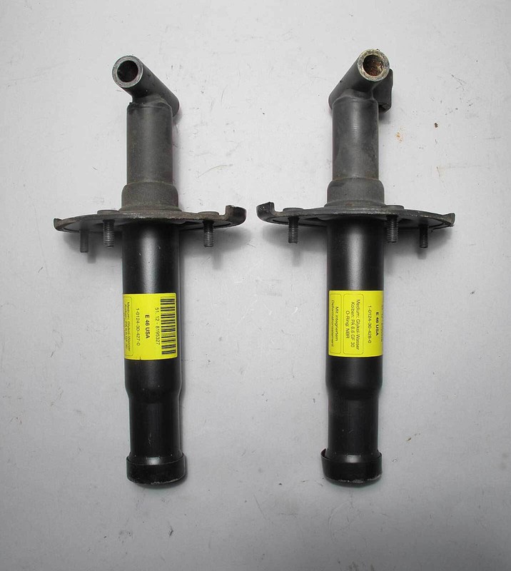 BMW E46 3-Series Rear Bumper Shock Absorber Mount Bracket Pair 1999-2006 USED OE