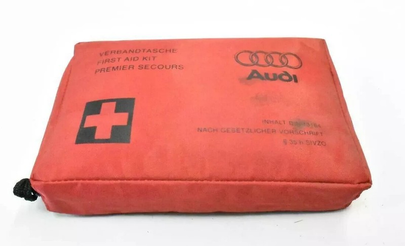 07-15 Audi Q7 4L Emergency First Aid Kit W/Case 4E0860282 OEM