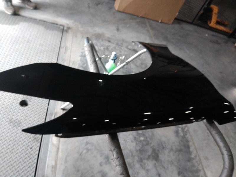 2016 Hyundai Genesis Right Fender Black Small Dent 108067 G80 17-20 R.