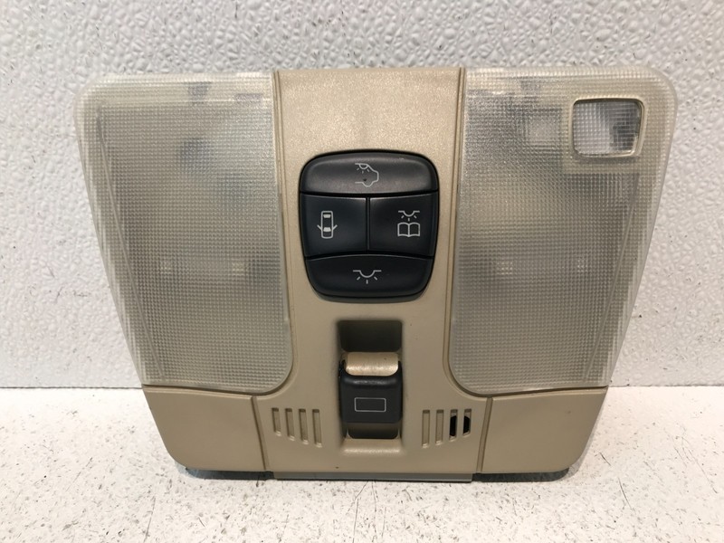 98-03 Mercedes W210 CLK320 Overhead Reading Dome Light Lamp Beige OEM