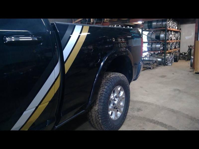 Pickup Bed Box 6' 4" Box With Fender Flare Fits 19-23 DODGE RAM 2500 163227