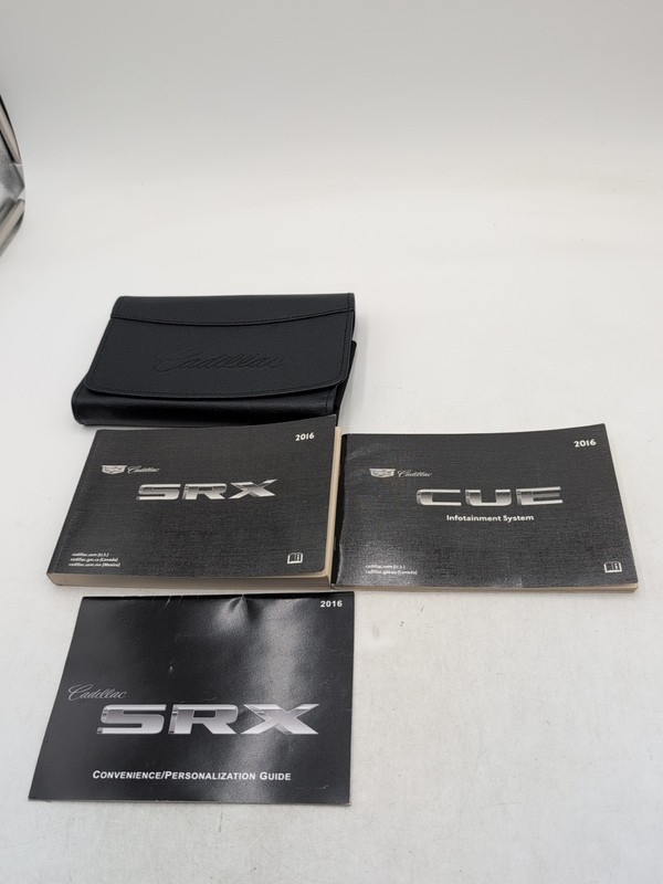 2016 Cadillac SRX Owners Manual Cue Infotainment