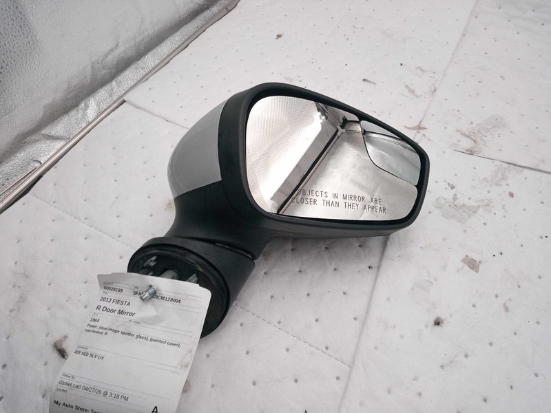 2012 Ford Fiesta Right Door Mirror Silver OEM 207871 151K Miles