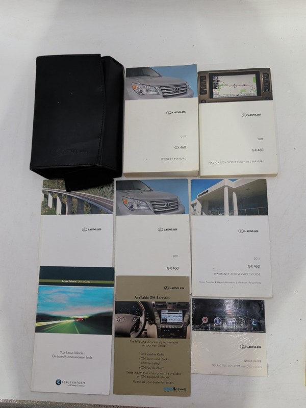2011 LEXUS GX 460 OWNERS MANUAL Navigation ULTRA PRMIUM SPORT V8 4.6L LUXURY
