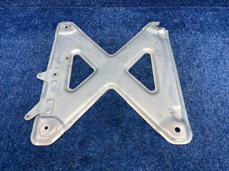 2017–2020 FIAT 124 SPIDER REAR TRANSMISSION EXHAUST PROTECTIVE PLATE OEM