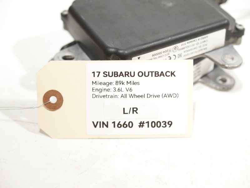 2016-2017 Subaru Outback / Legacy Blind Spot Monitor Sensor 87611 AL01A OEM