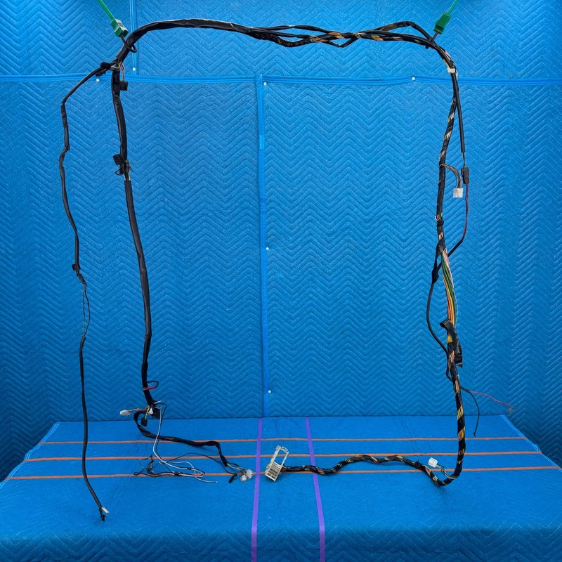 1987–1991 Volvo 780 Bertone Driver Side Floor -Trunk Wiring Harness OEM