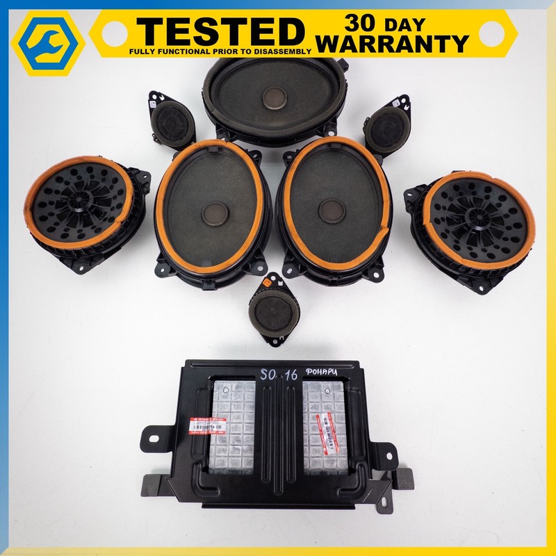 15-19 SUBARU OUTBACK LEGACY HARMAN/KARDON AUDIO SYSTEM SET OEM