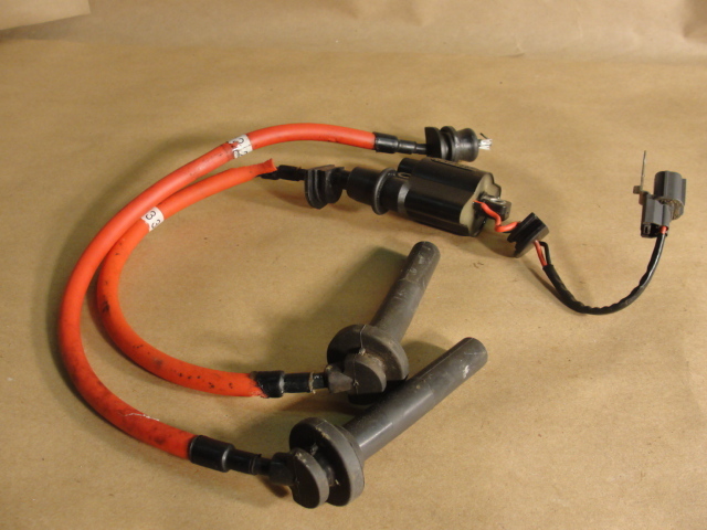 2003 YAMAHA FX 140 FX140 IGNITION COILS ASSEMBLY CYLINDER 2 & 3 WIRES COIL 03