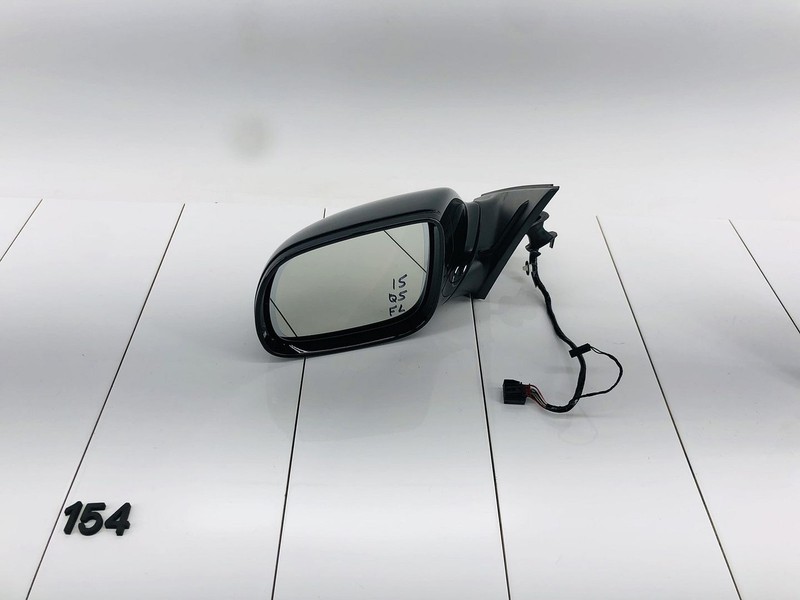 09-15 AUDI Q5 LEFT DRIVER SIDE EXTERIOR VIEW MIRROR MYTHOSSCHWARZ METALLIC OEM