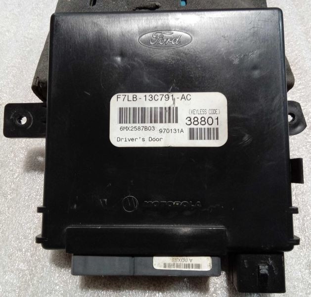 1997 Lincoln Mark VIII Theft Locking Keyless Entry Control Module 366