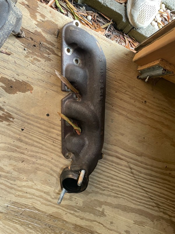 04-10 JAGUAR XJ-8 XJ8 STYPE XK XF LH OEM EXHAUST MANIFOLD