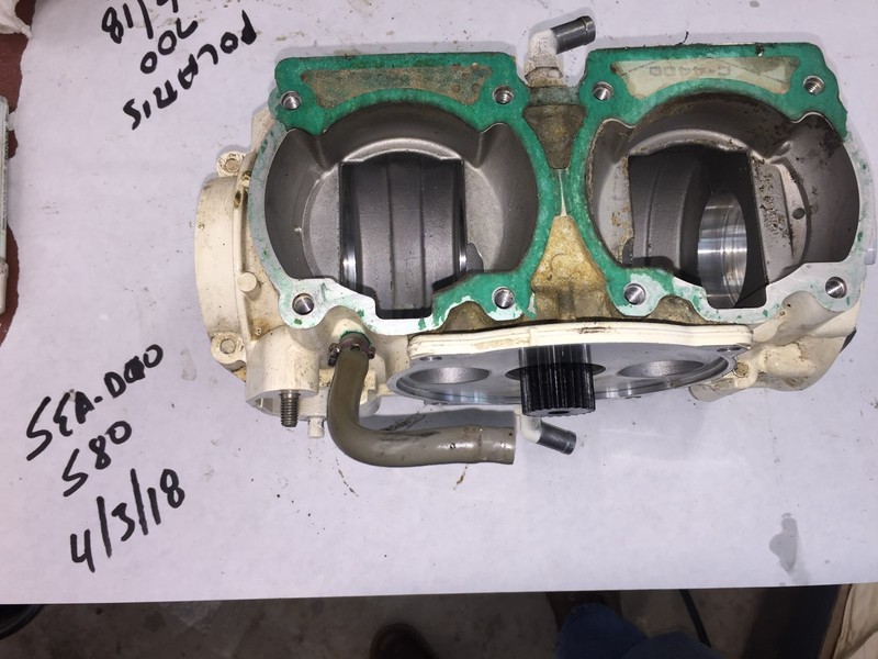 Sea-doo SP GTS 580 Crankcase Assy FRESHWATER! 290886155