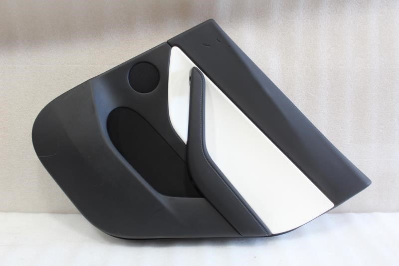 2020 2021 2022 2023 TESLA MODEL Y RIGHT PASSENGER REAR DOOR TRIM PANEL WHITE