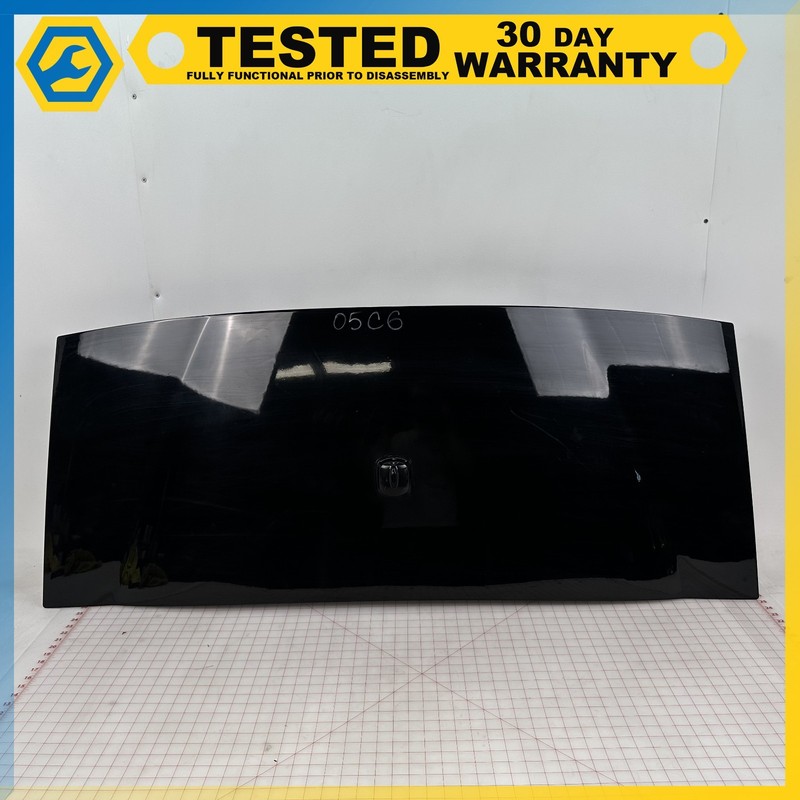 05-13 Corvette C6 Convertible TRUNK LID Black 41U OEM