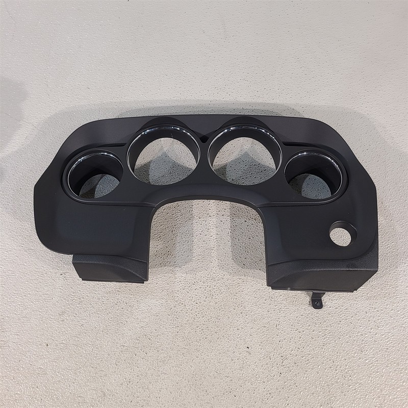 08-14 Dodge Challenger Srt8 Instrument Cluster Speedometer Bezel Surround Aa7371
