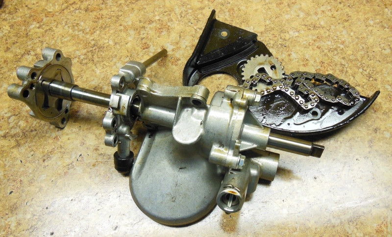 1991 Honda Goldwing GL1500 GL 1500 A Engine Oil Pump Parts Gear Sump Chain 91