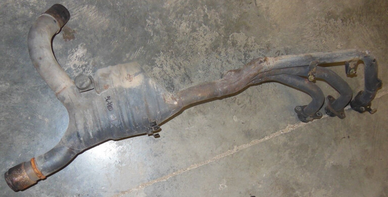 2002 Honda Goldwing GL1800 GL 1800 Exhaust System Pipe Left Side Header Head 02