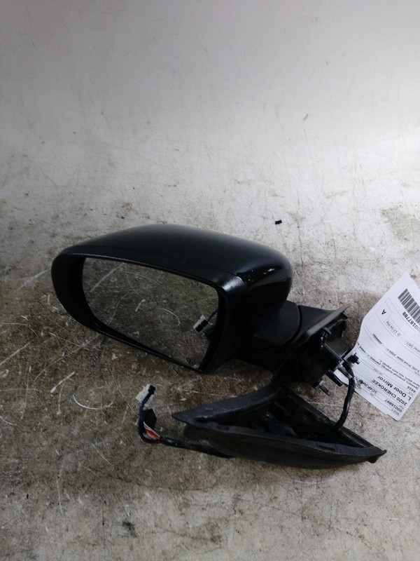 2020 Jeep Cherokee Left Door Mirror Assembly Black 657638 47K Miles