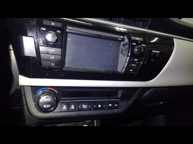 Temperature Control Automatic Temperature Control Fits 14-16 COROLLA 1608008