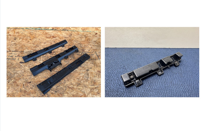 14–20 OEM BMW F32 4 Series Right Rocker Panel Skirt Mount Bracket COMPLETE SET