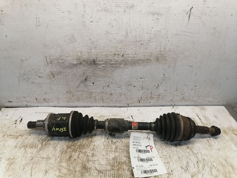 Driver Axle Shaft Front Axle 3.5L VIN K 5th Digit Fits 08-12 HIGHLANDER 1558250