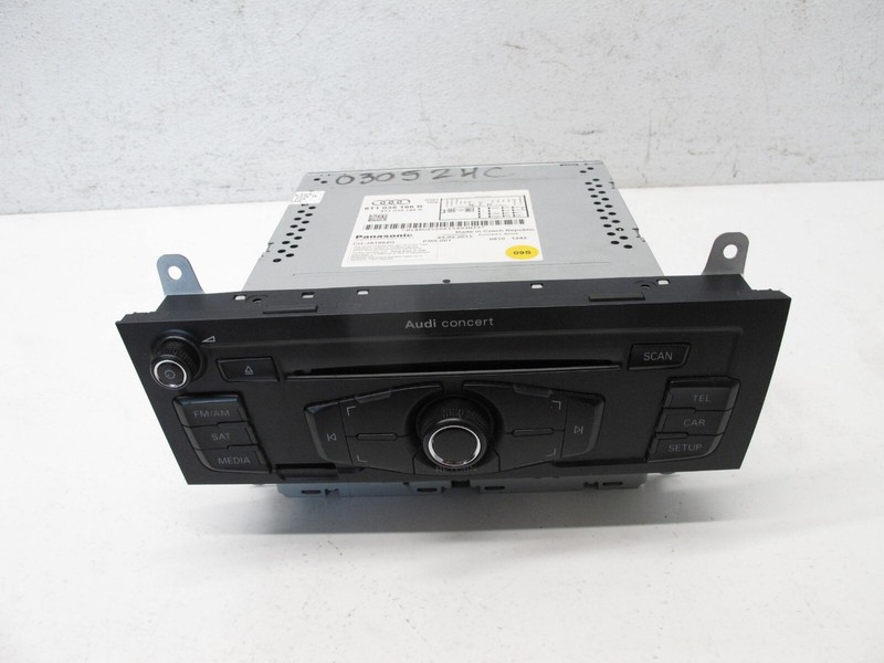 08-12 AUDI 8T A5 S5 B8 A4 S4 MULTIMEDIA CD RADIO RECEIVER HEAD UNIT OEM 030524C